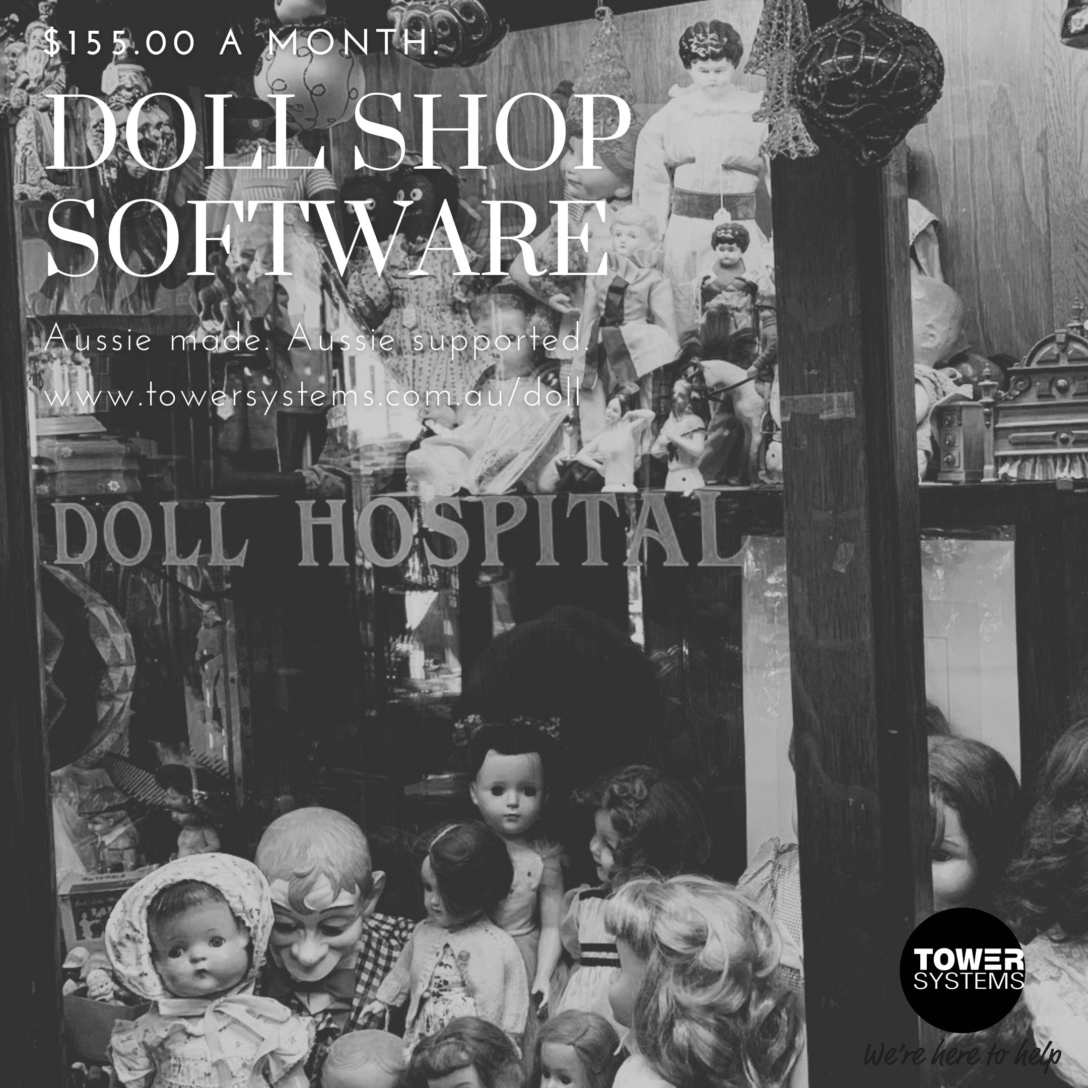 Aussie made POS software for doll shops